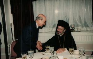 Ινδιανάπολη Αμερικής με τον πρ. Αρχιεπίσκοπον Αμερικής κ.κ. Σπυρίδωνα Μάρτιος 1999